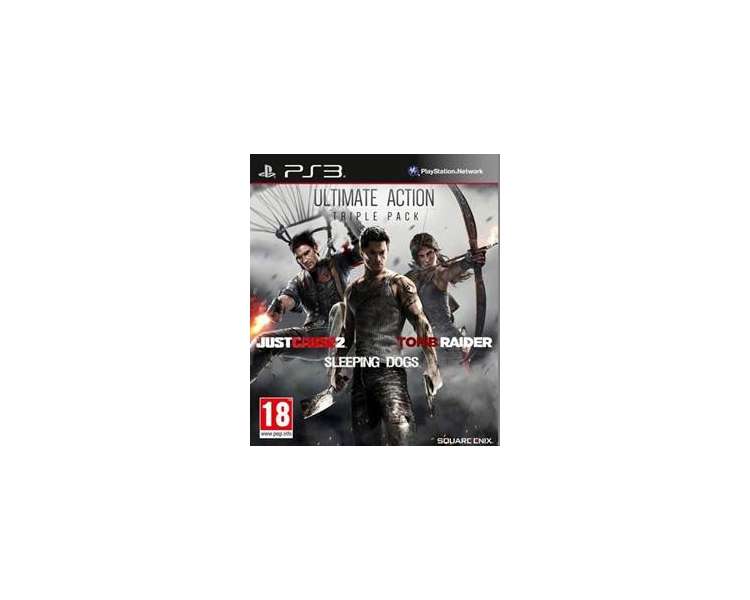 Ultimate Action Triple Pack Just Cause 2/Sleeping Dogs/Tomb Raider