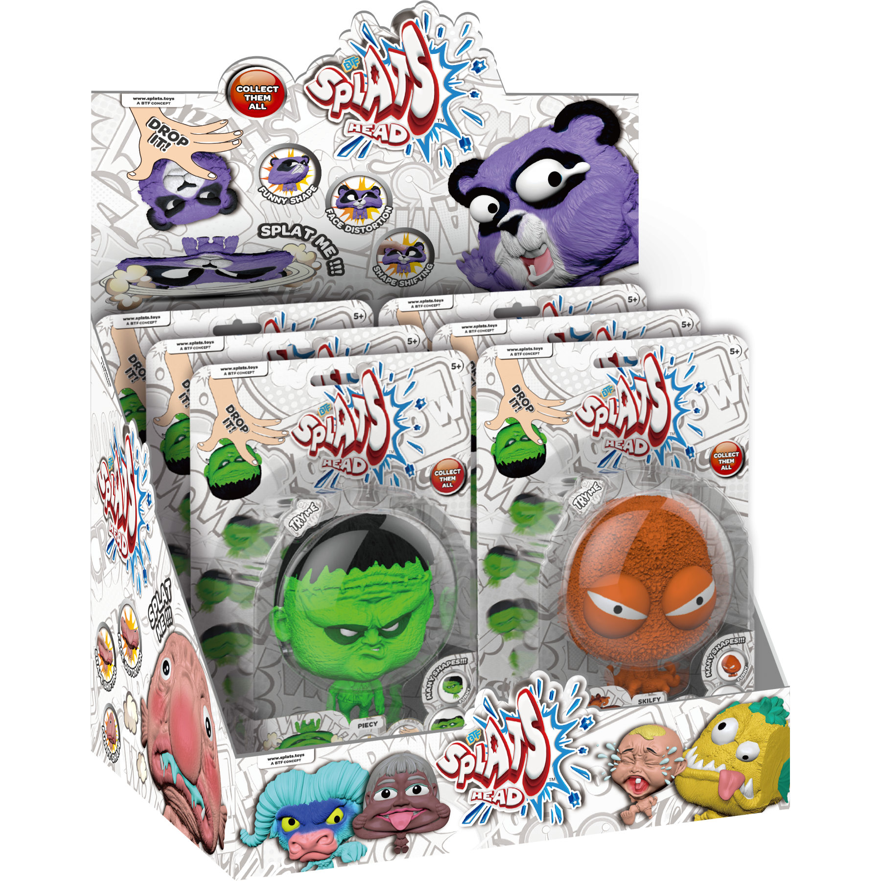 Splats Head - Reguar 14 cm - (50161)