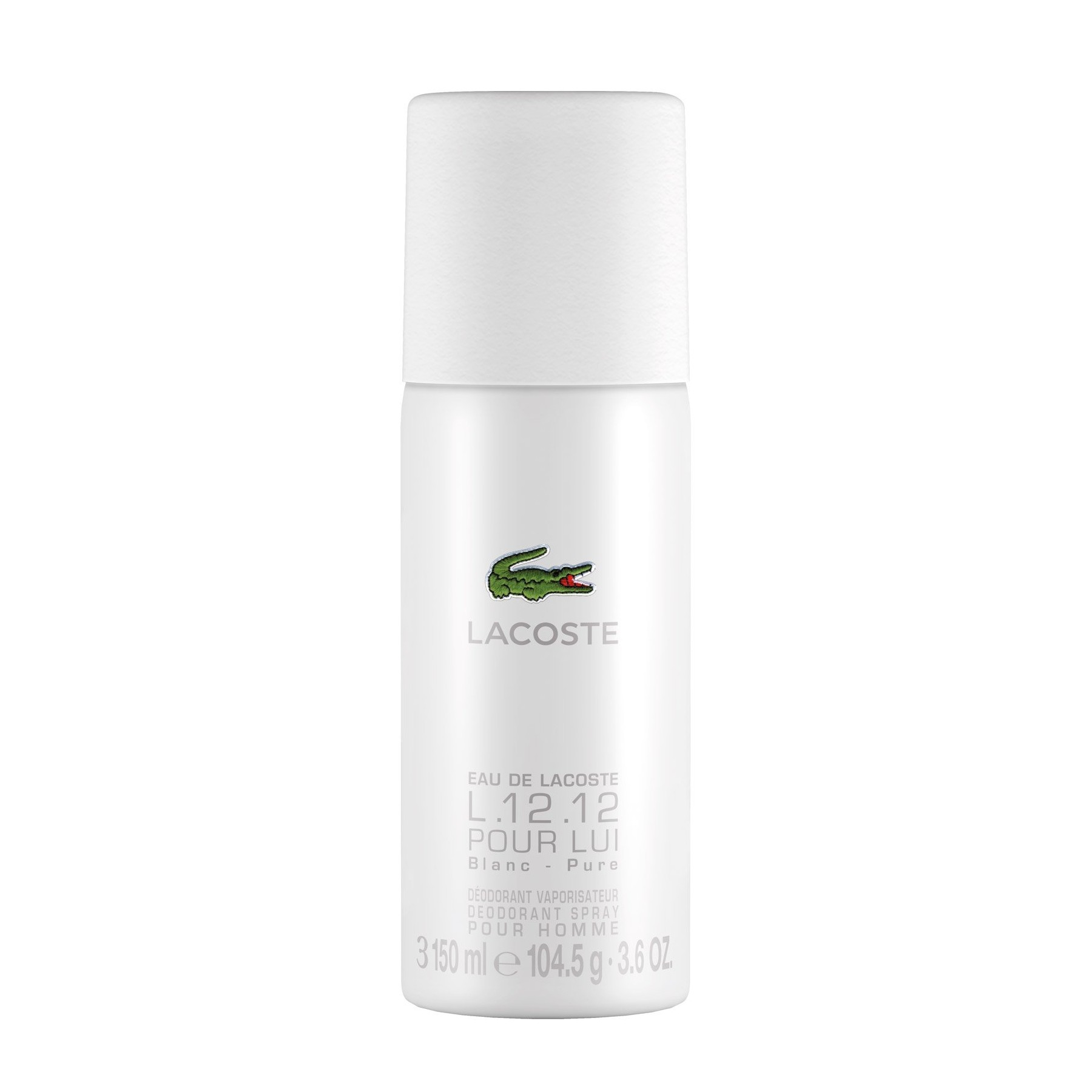 Lacoste - L.12.12 Blanc Deodorant 150ml Spray