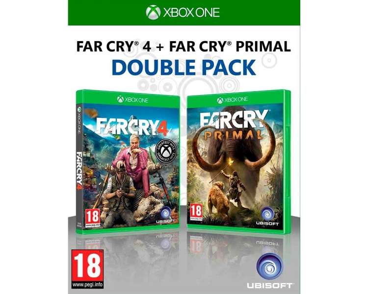 Far Cry Primal and Far Cry 4 (Double Pack) Juego para Consola Microsoft XBOX One
