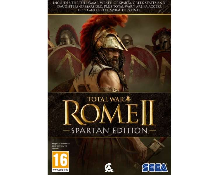 Total War: Rome II (2), Spartan Edition Juego para PC