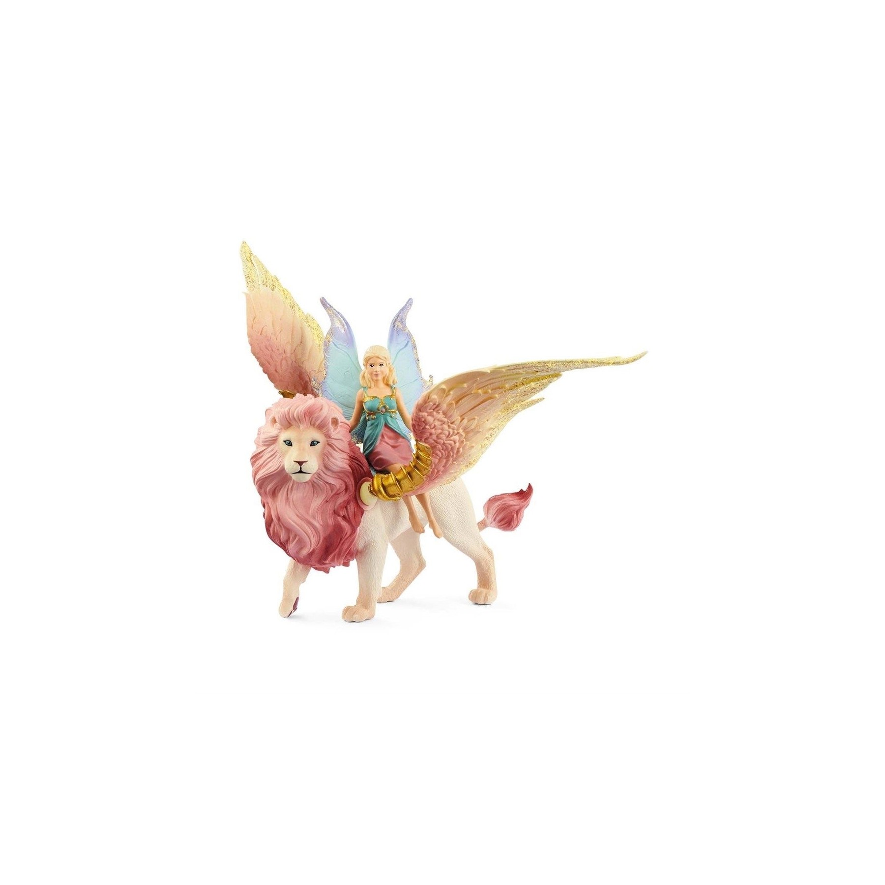Schleich - Bayala - Fairy in Flight on Winged Lion (70714)