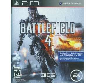 Battlefield 4 Juego para Consola Sony PlayStation 3 PS3