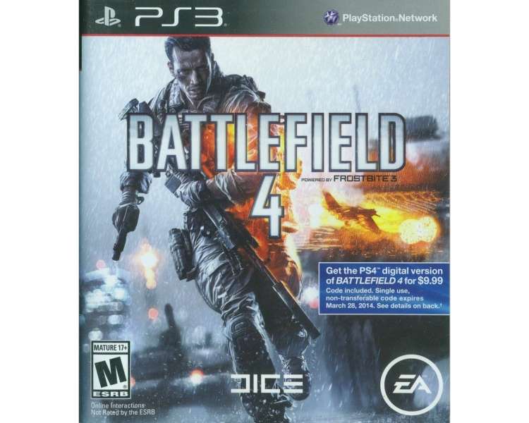 Battlefield 4 Juego para Consola Sony PlayStation 3 PS3
