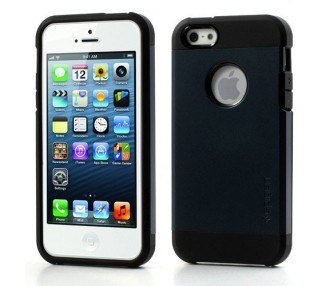 Funda Tough Armor 2Nd Generacion Para iPhone 4 & 4S Azul Oscuro