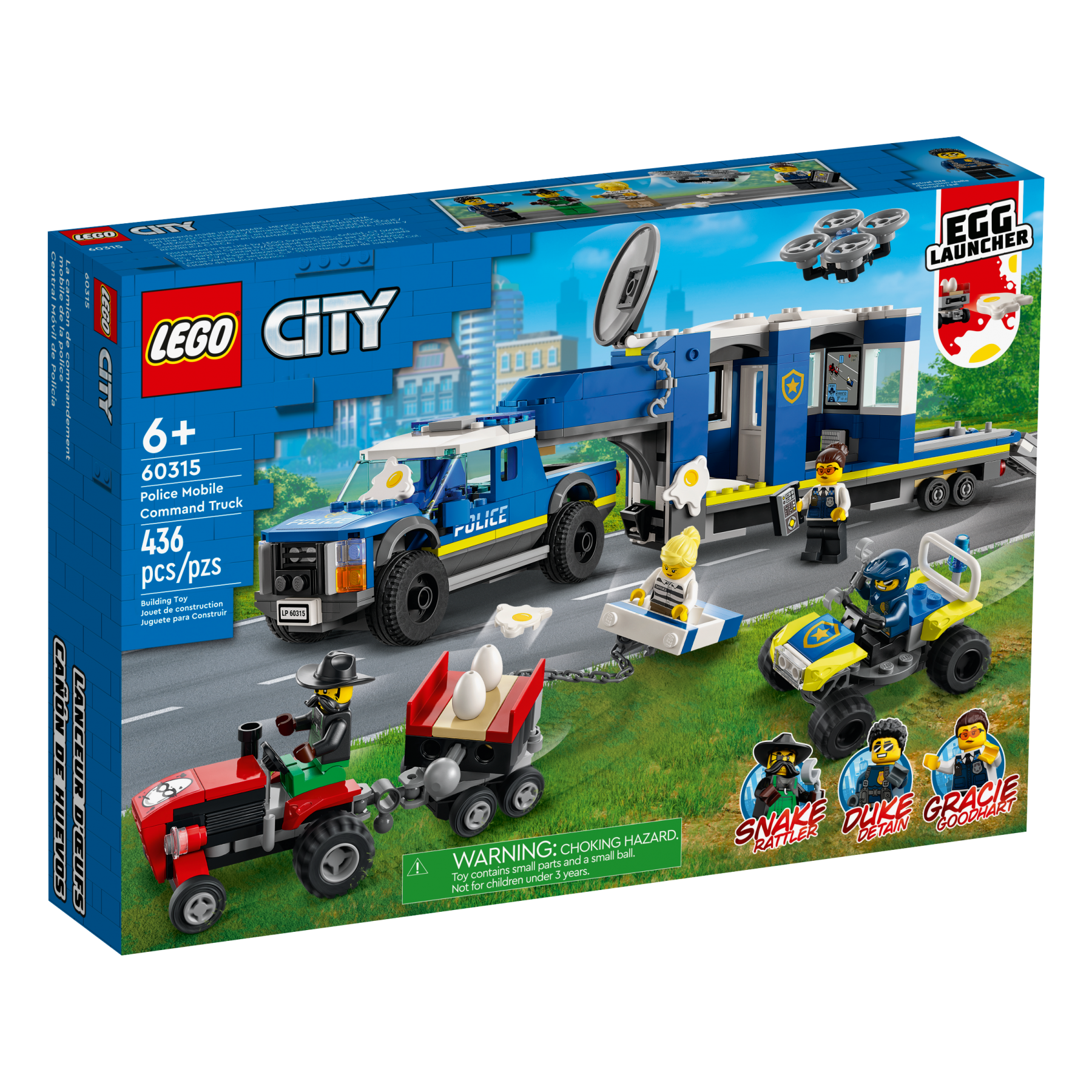 LEGO City, Centro de Comando Móvil de la Policía (60315)