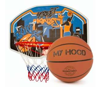 My Hood - Wall-mount Basketball Hoop (304002)