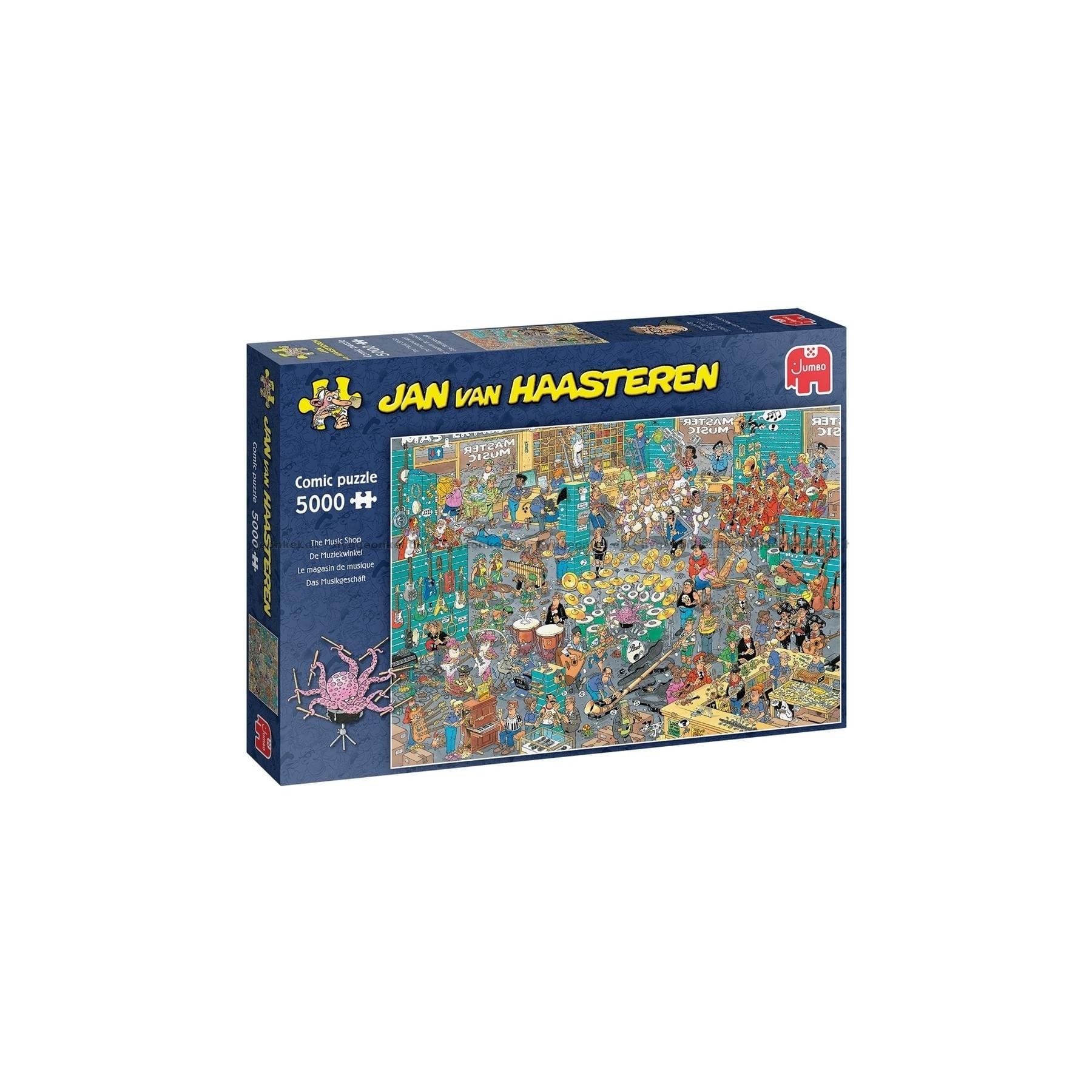 Rompecabezas Jan van Haasteren - La Tienda de Música - 5000 Piezas - (20050)