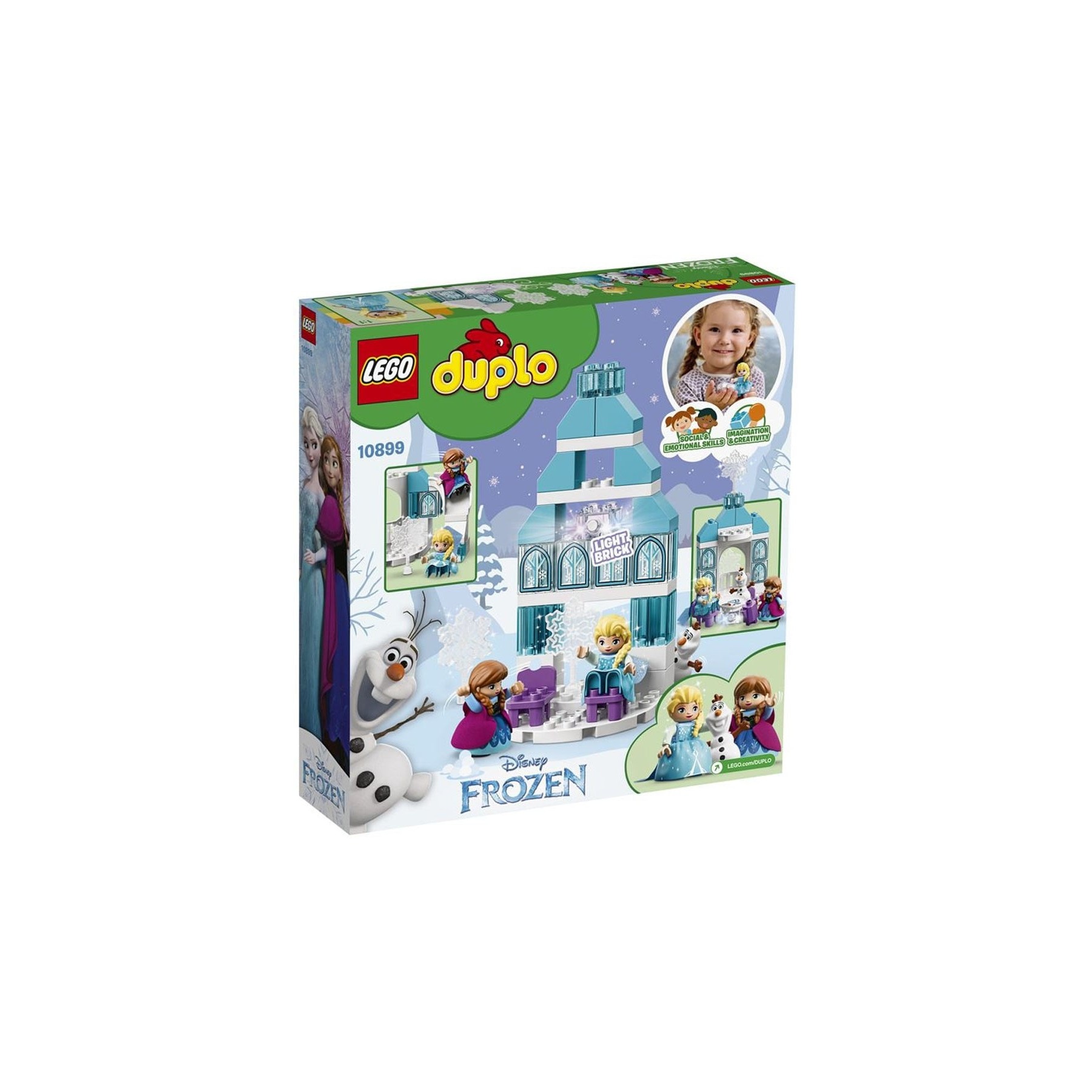 LEGO, Duplo, Frozen, Castillo de Hielo (10899)