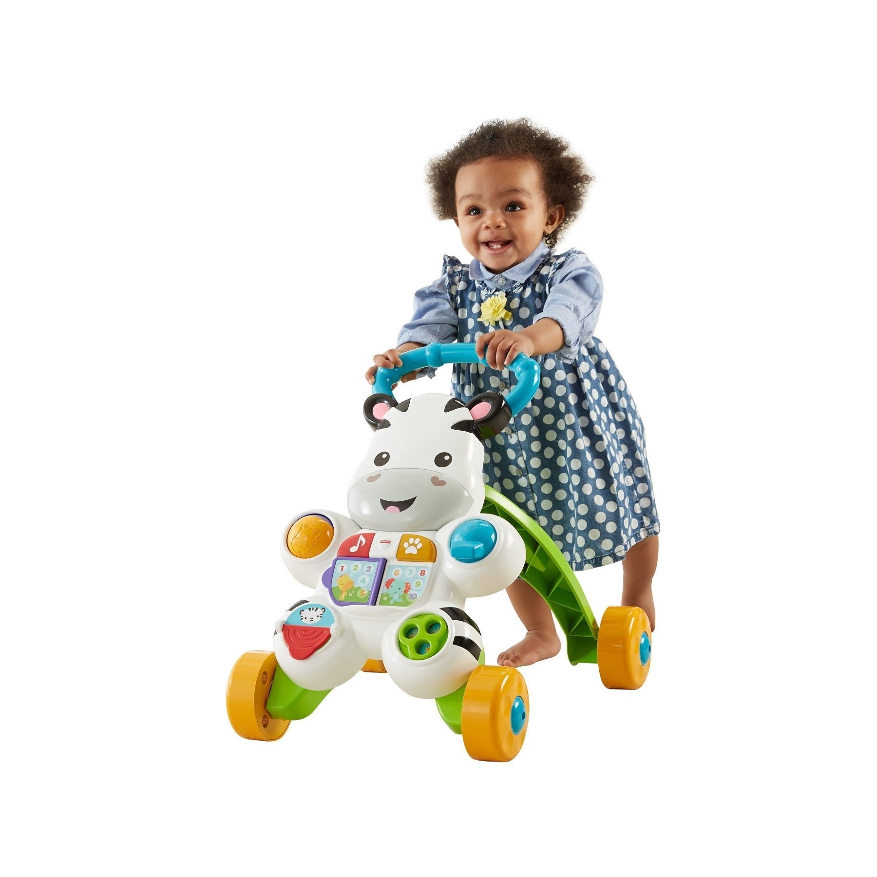 Fisher-Price - Aprende Conmigo Andador Cebra (DLD80)