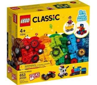 LEGO Clásico, Ladrillos y Ruedas (11014)