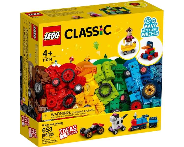 LEGO Clásico, Ladrillos y Ruedas (11014)