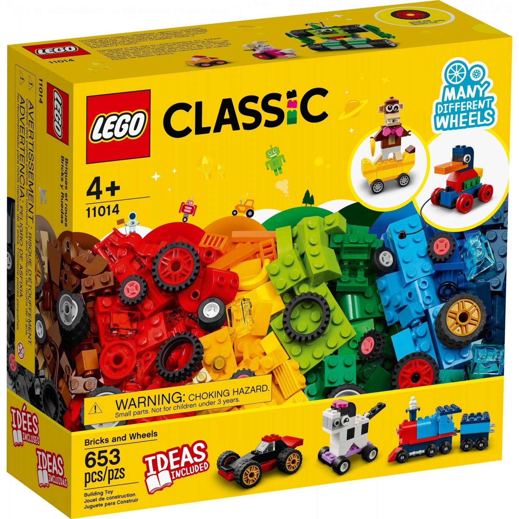 LEGO Classic - Bricks and Wheels (11014)
