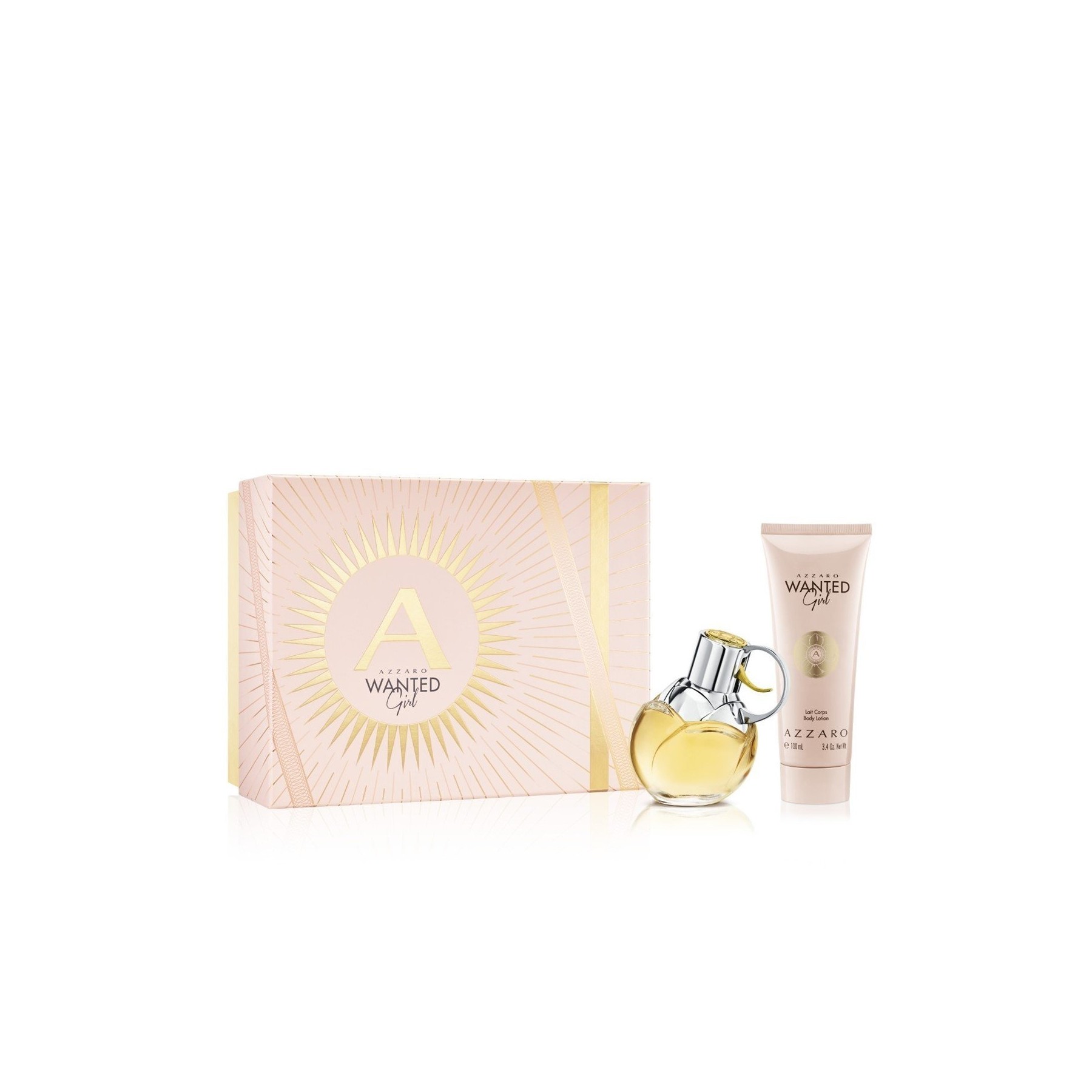 Azzaro - Wanted Girl EDP 30 ml + Body Lotion 100 ml - Giftset