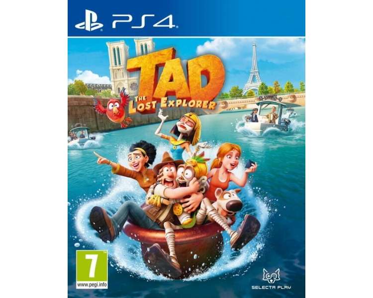 Tad The Lost Explorer and The Emerald Tablet Juego para Consola Sony PlayStation 4 , PS4