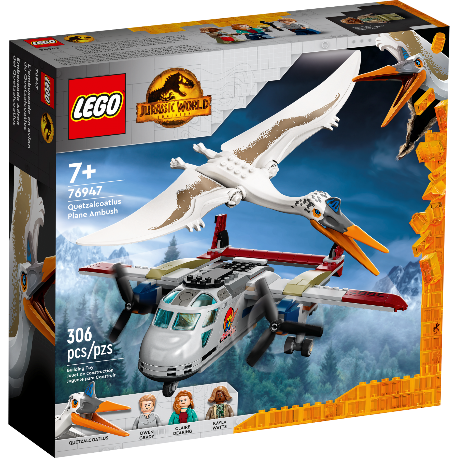 LEGO Jurassic World - Quetzalcoatlus aviator ambush (76947)