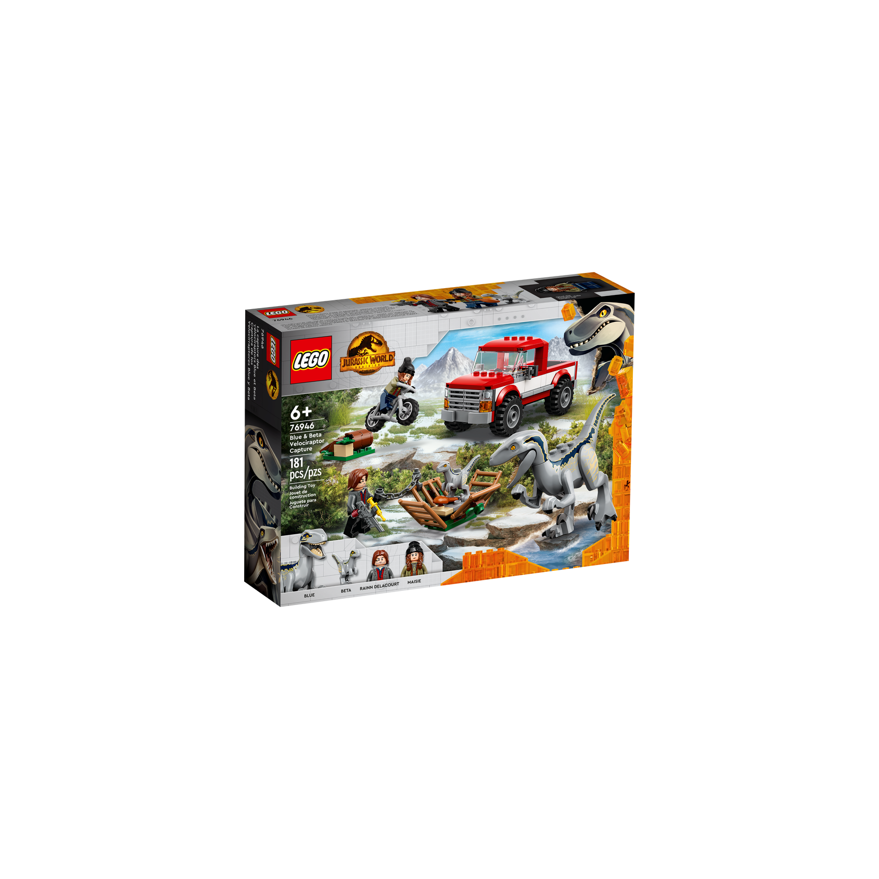LEGO Jurassic World - Blue and Beta - velociraptor capture (76946)