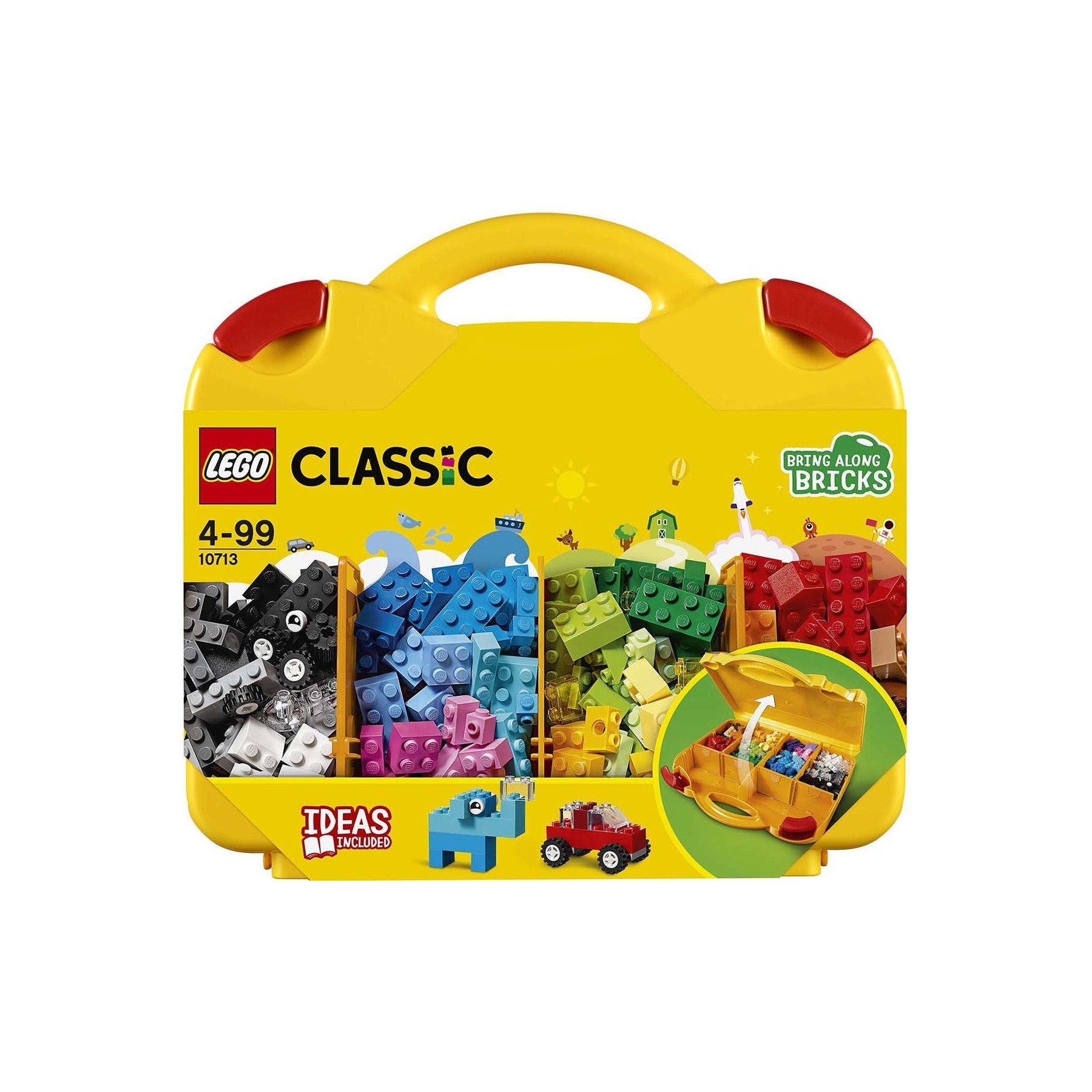 LEGO Clásico, Maleta Creativa (10713)