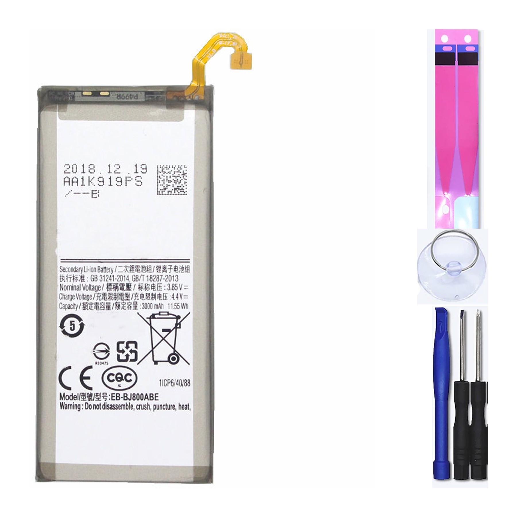 Bateria Interna Para Samsung Galaxy A6 J6 A600 - Mpn Original Eb-Bj800Abe