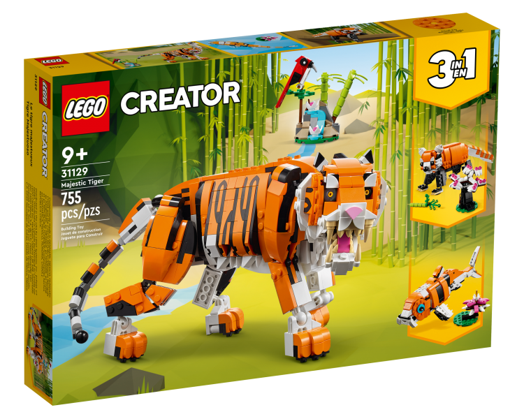 LEGO Creator, Tigre Majestuoso (31129)