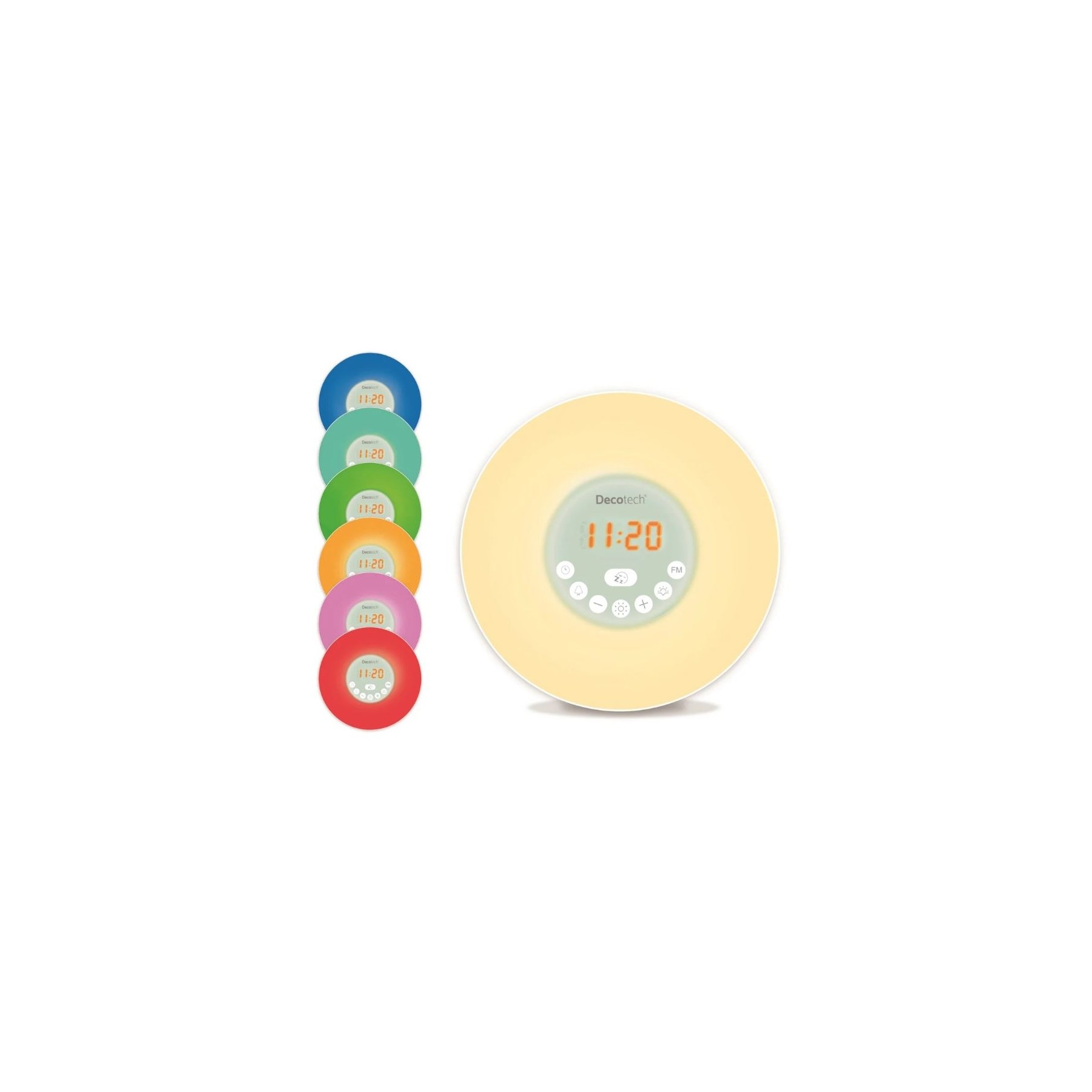 Lexibook - Decotech® Sunrise Colour Alarm Clock (RL998)