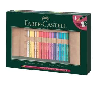 Faber-Castell - Polychromos Colour pencil 30 ct pen. roll (110030)
