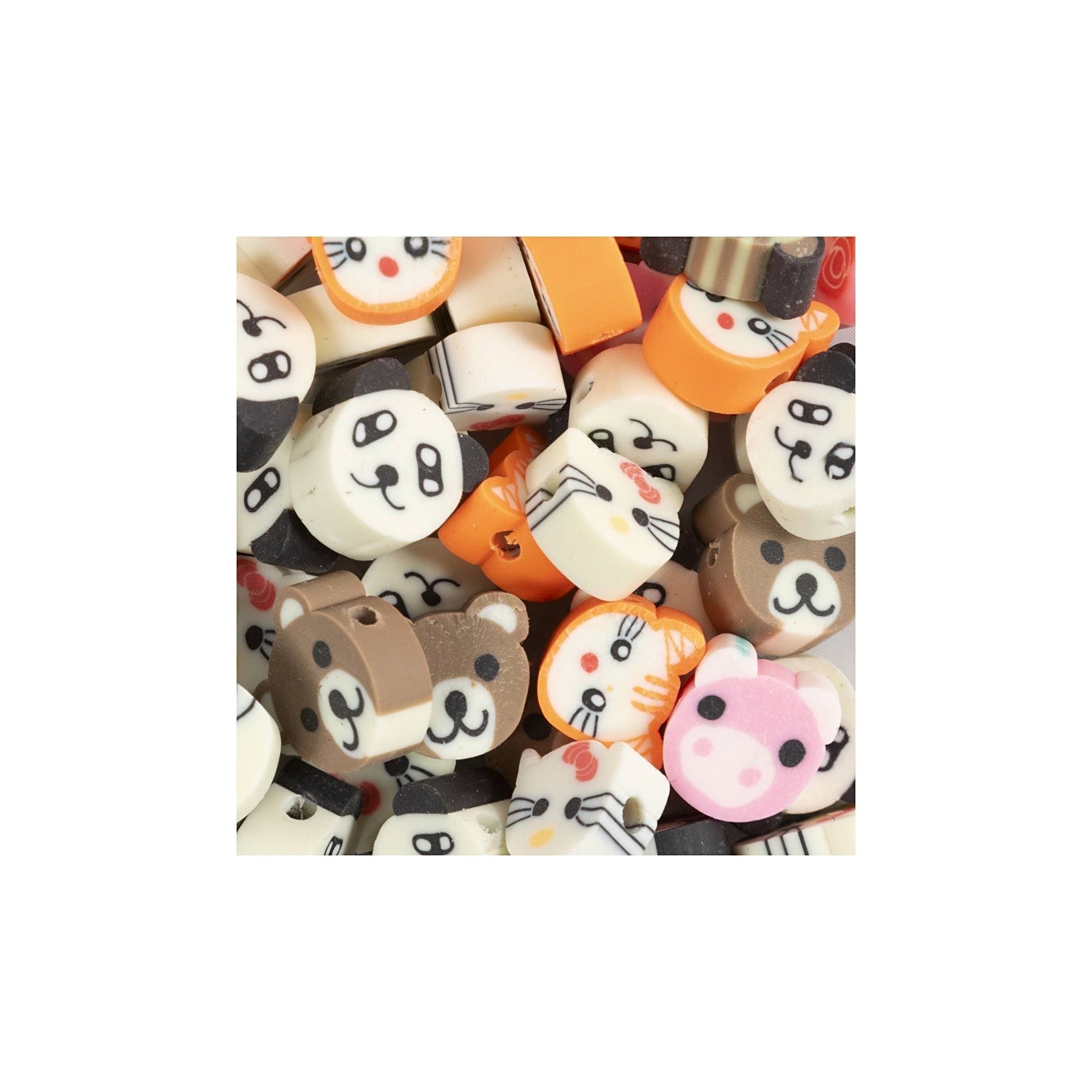Figure beads - Animals (200 pcs.) (69618)