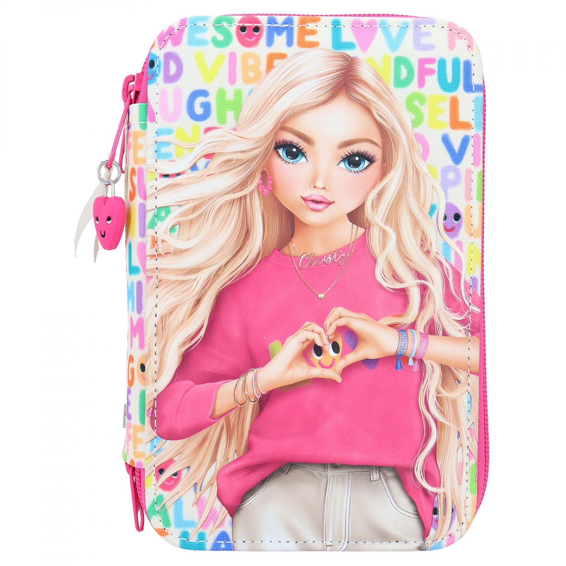TOPModel - Tripple Pencil Case - SELFLOVE - (0411970)