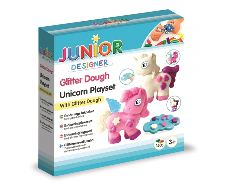 JDE - Glitter Dough Unicorn Playset (506099)