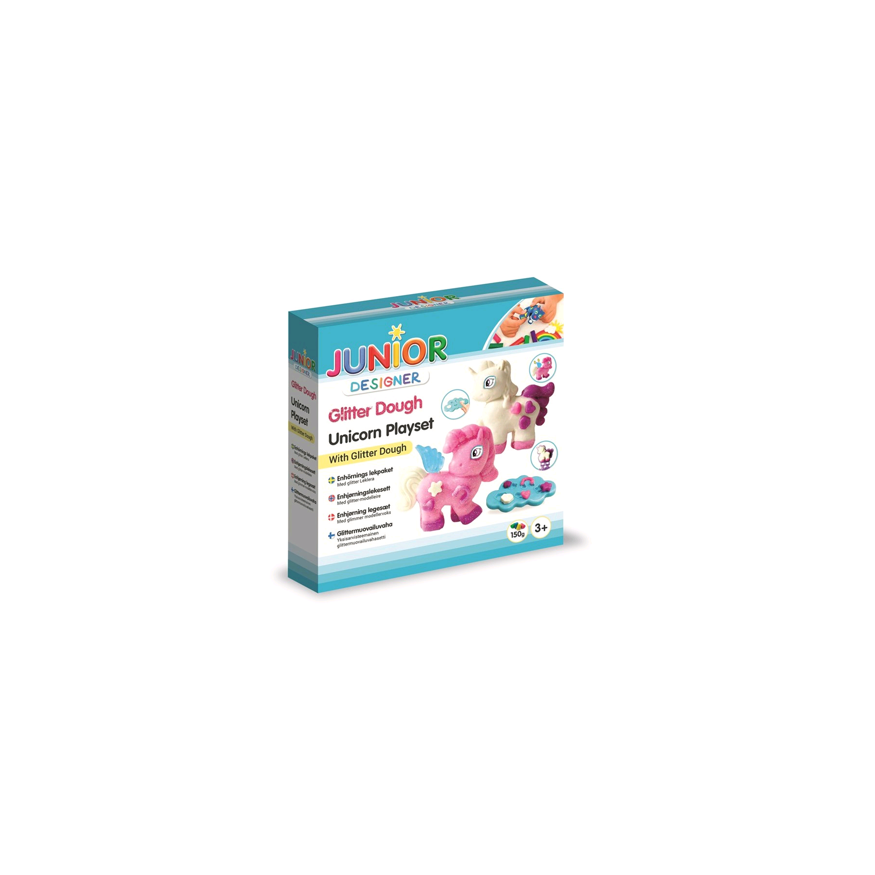 Jde, Glitter Dough Unicorn Playset (506099) _x000D_
Jde, Juego De Unicornio Con Masa De Purpurina (506099)