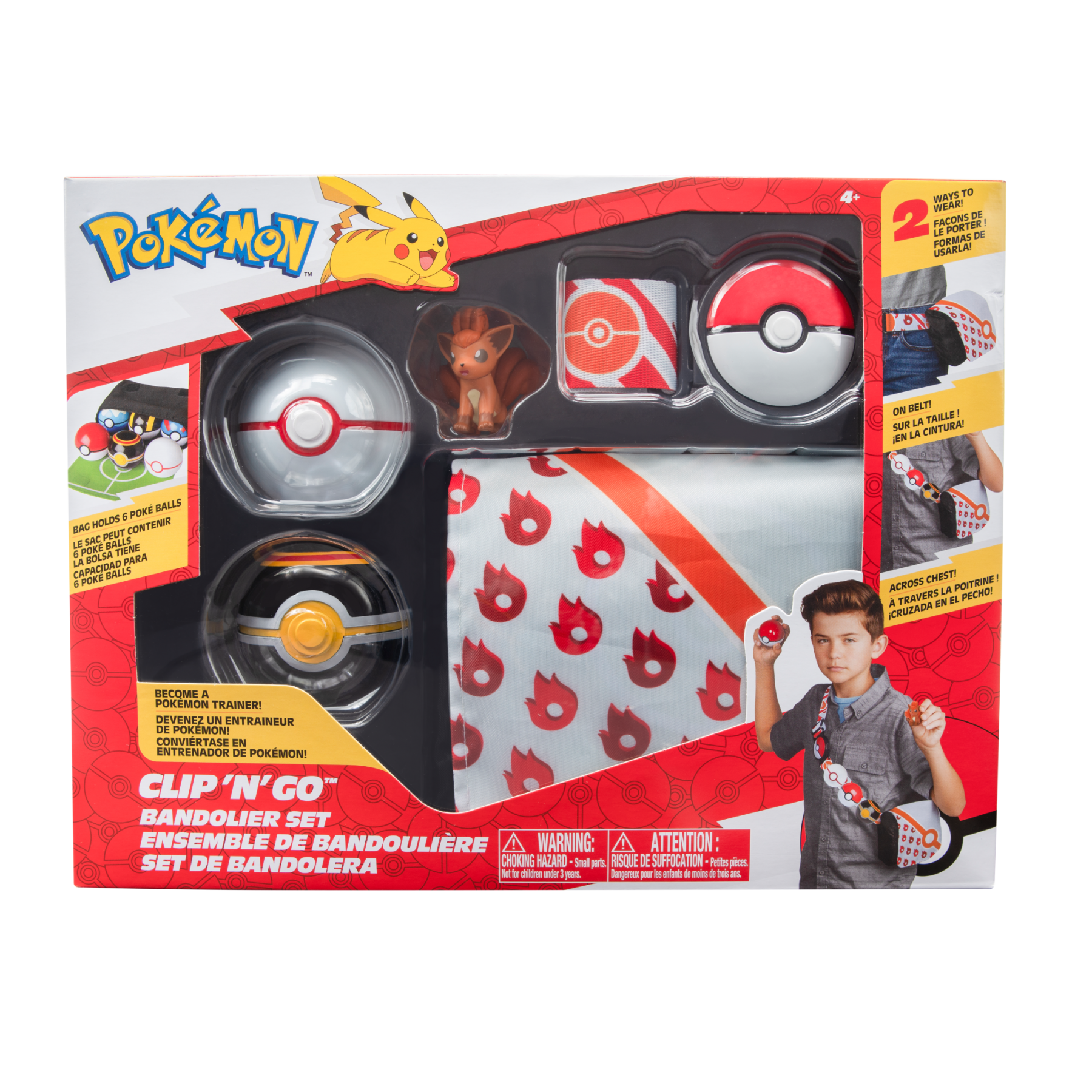 Pokemon - Clip'N'Go - Bandolier Set - Yulpix -  (PKW0028_3)