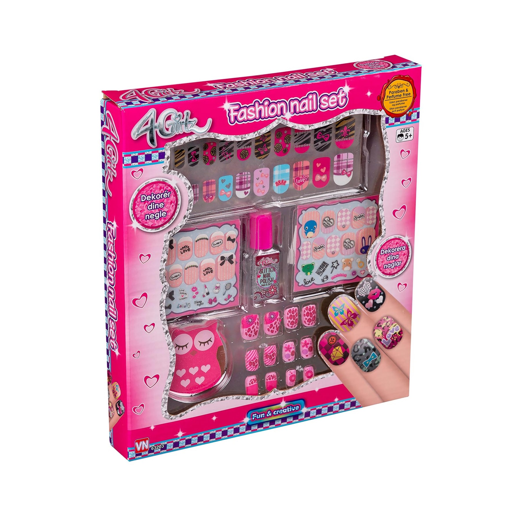 4-Girlz - Nail decoration set (63203)