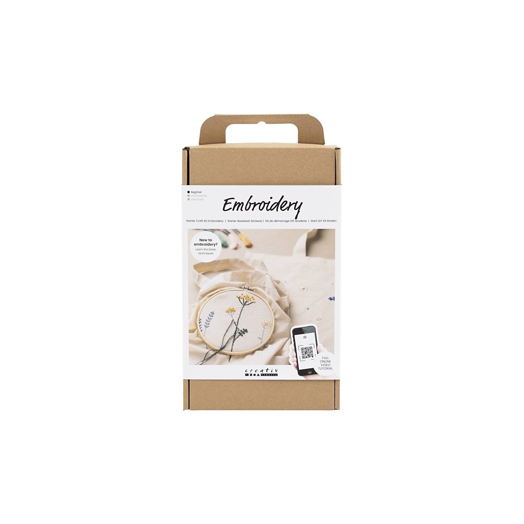 Kit De Bricolaje, Kit De Artesanía Para Principiantes De Bordado (970851)
