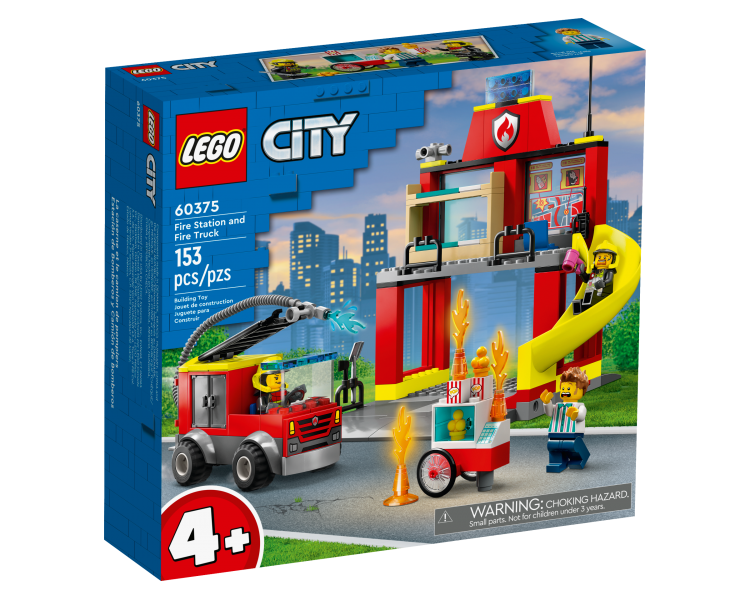 LEGO City, Estación de Bomberos y Camión de Bomberos (60375)