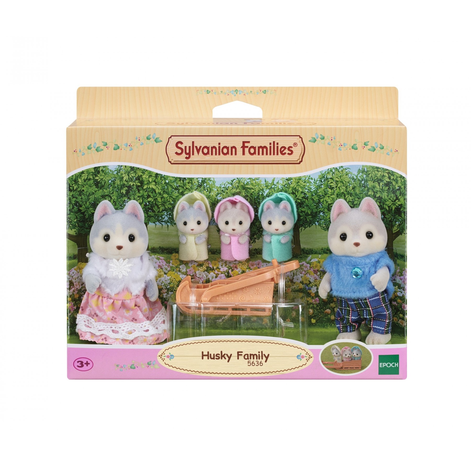 Sylvanian Families - Husky Family (5636)