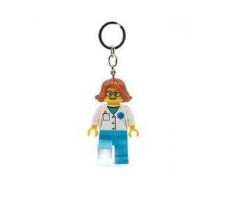 LEGO - Keychain w/LED - Female Doctor (4006036-LGL-KE185H)