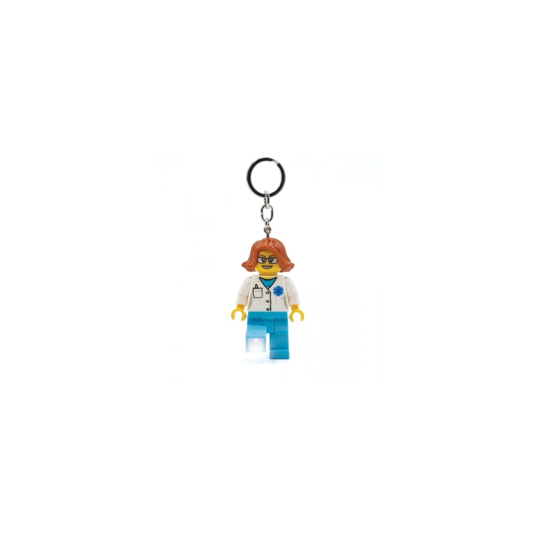 LEGO - Keychain w/LED - Female Doctor (4006036-LGL-KE185H)