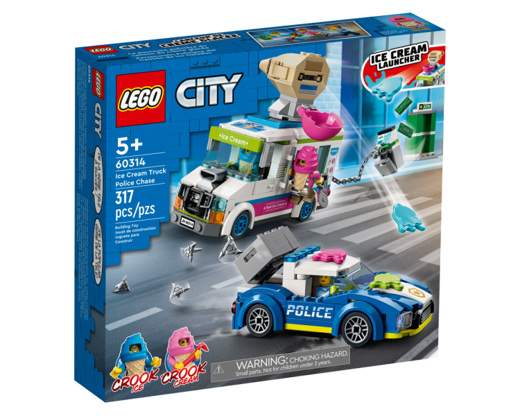 LEGO City - Police chase with ice cream truck (60314)