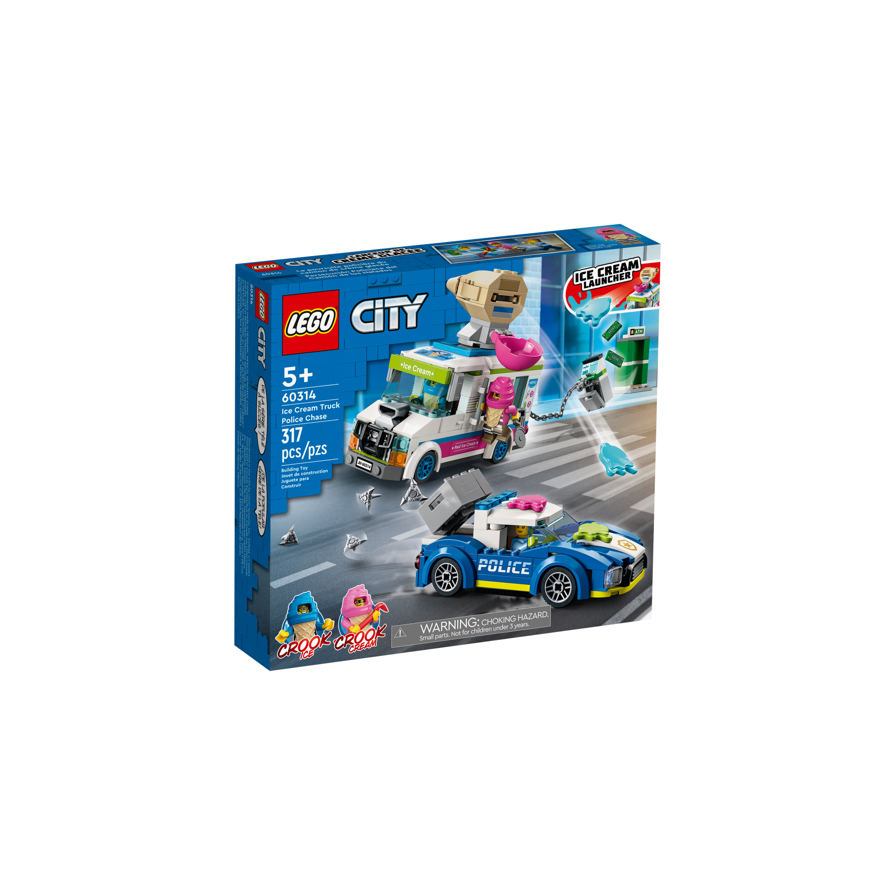 LEGO City - Police chase with ice cream truck (60314)
