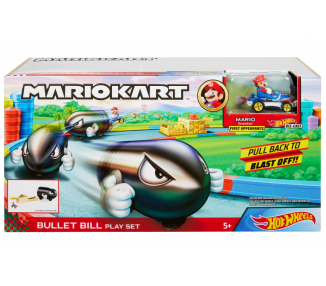 Hot Wheels - Mario Kart Bullet Bill Playset (GKY54)