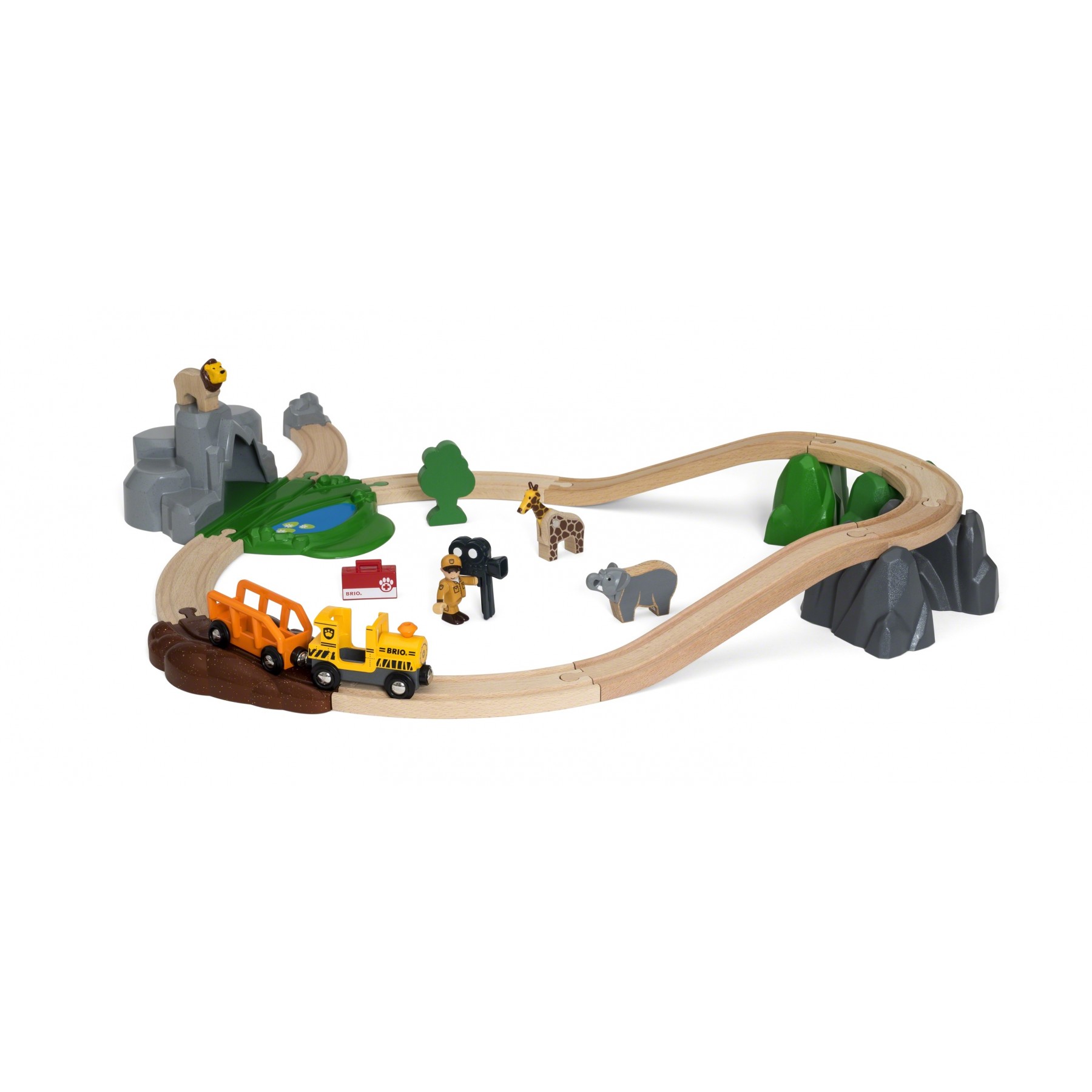 BRIO - Safari Adventure Train Set (33960)