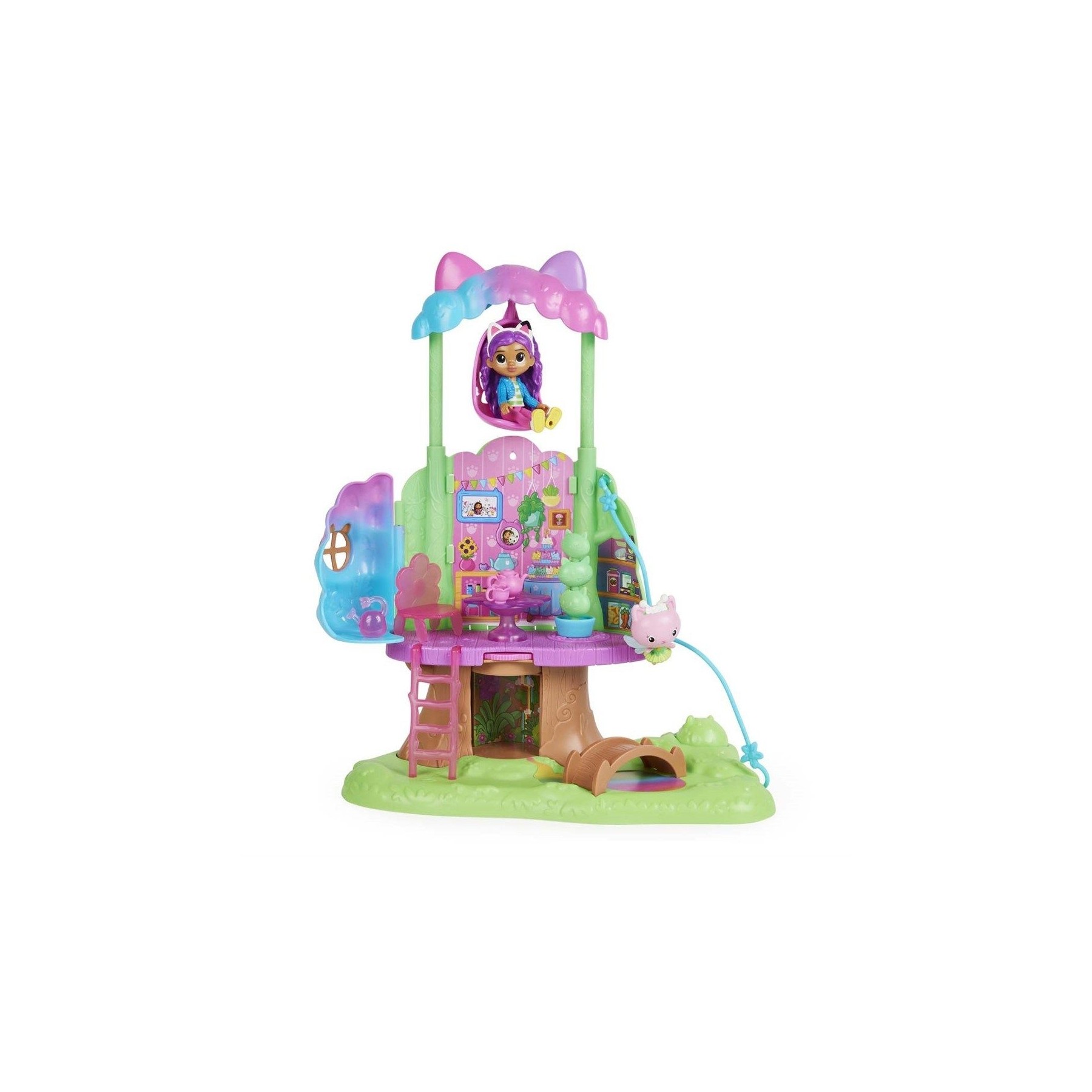 La Casa de Muñecas de Gabby - La Casa del Árbol del Jardín de las Hadas Kitty (6061583)