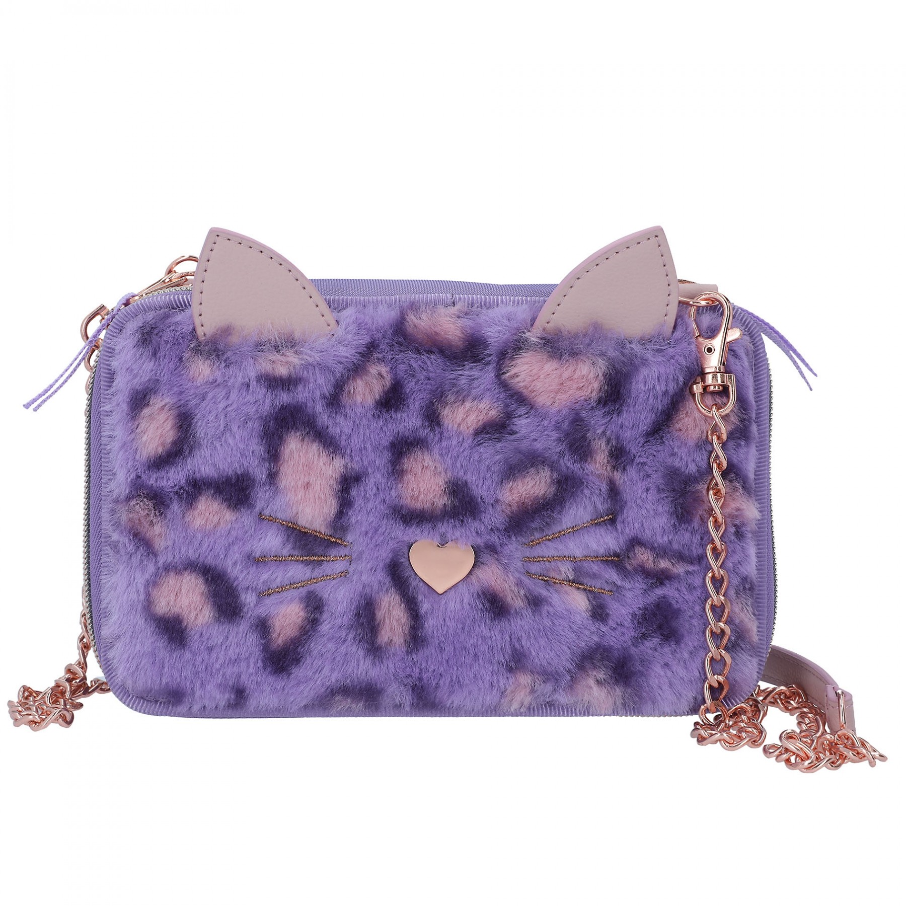 TOPModel -  Pencilcase with chain - LEO LOVE - (0412149)