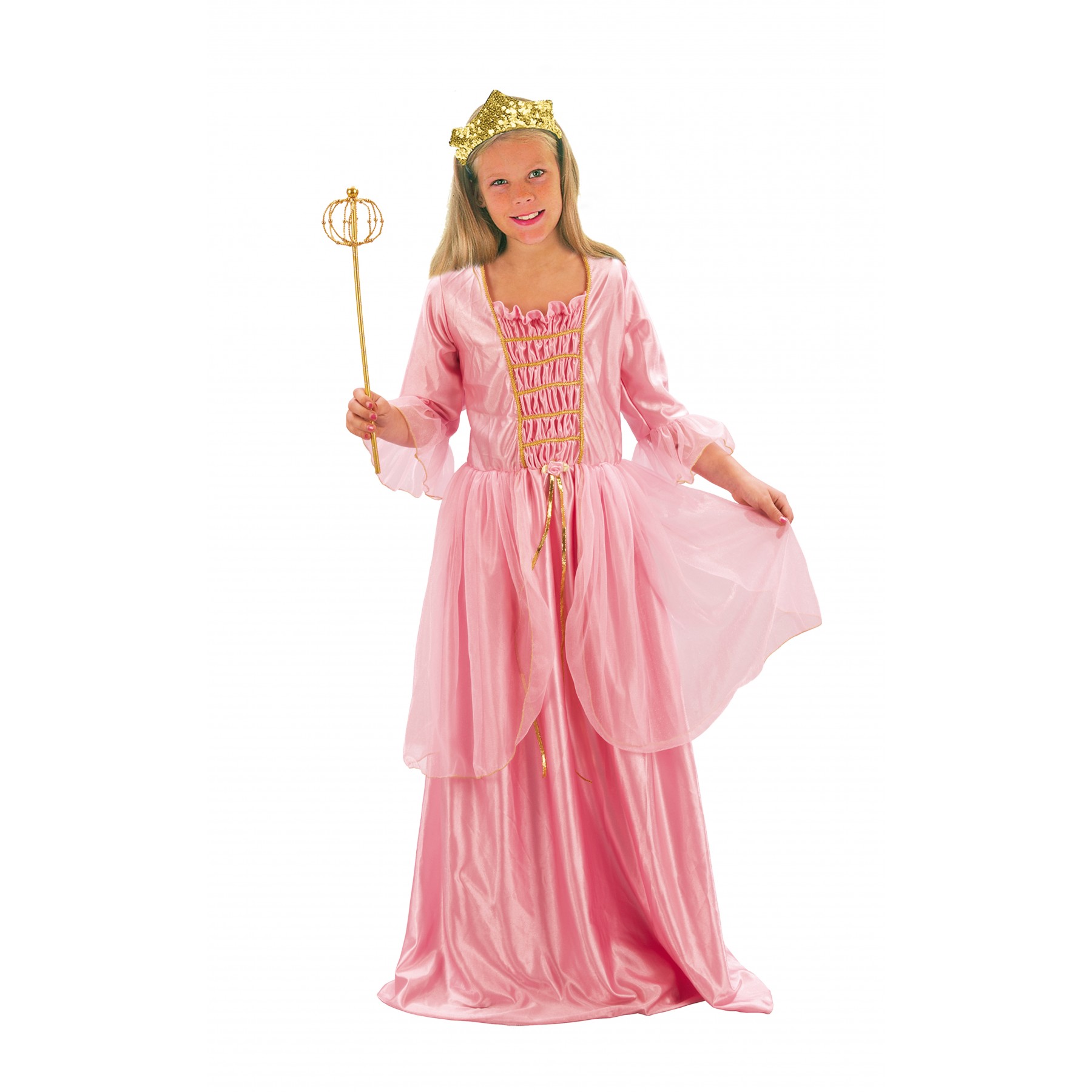 Ciao - Costume - Pink Princes Dress w/Crown (61117.M) (98 - 111 cm)
