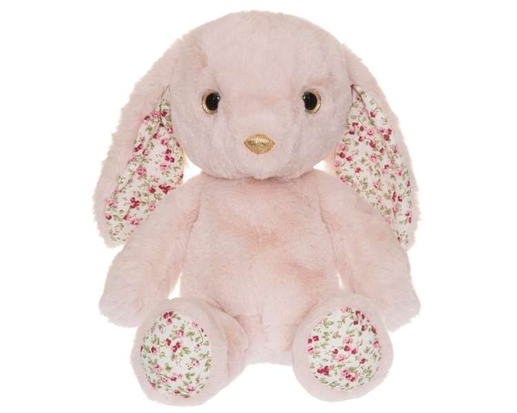 Teddykompaniet - Bunnies - Flora, Dusty Rose  - TK3052
