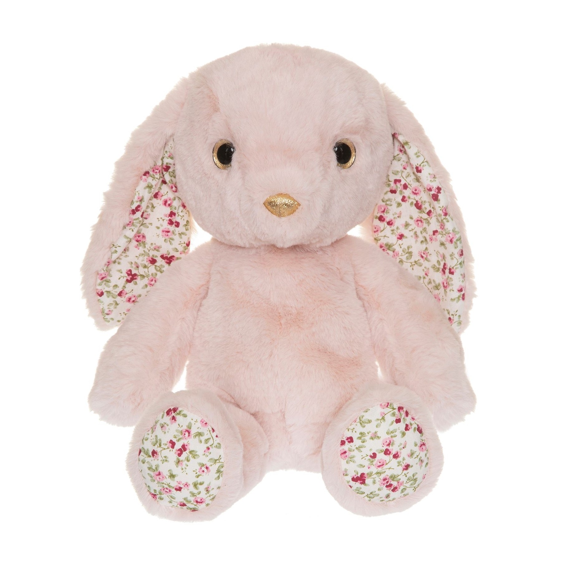 Teddykompaniet - Bunnies - Flora, Dusty Rose  - TK3052