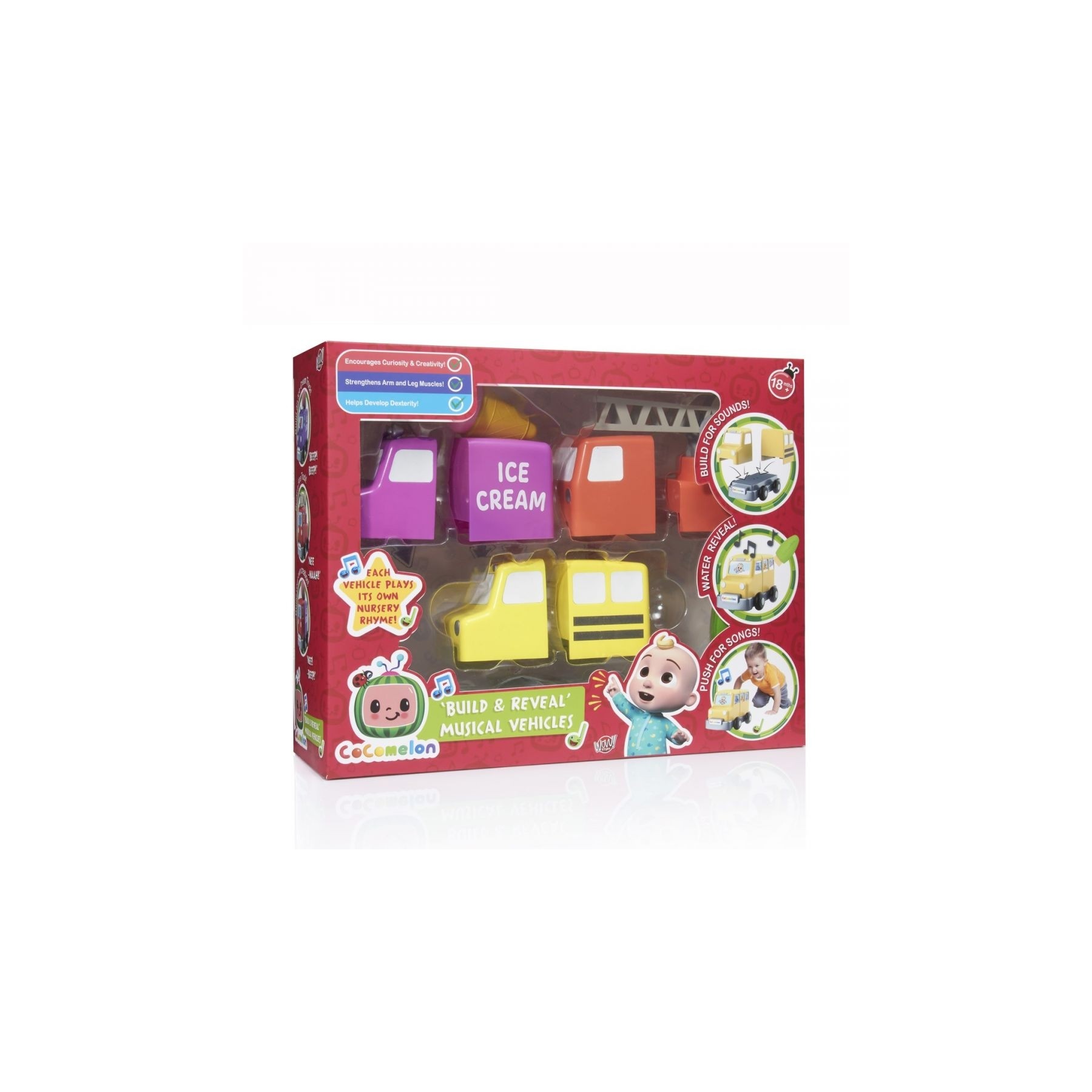 CoComelon - Build N Reveal Vehicles (63-1003)