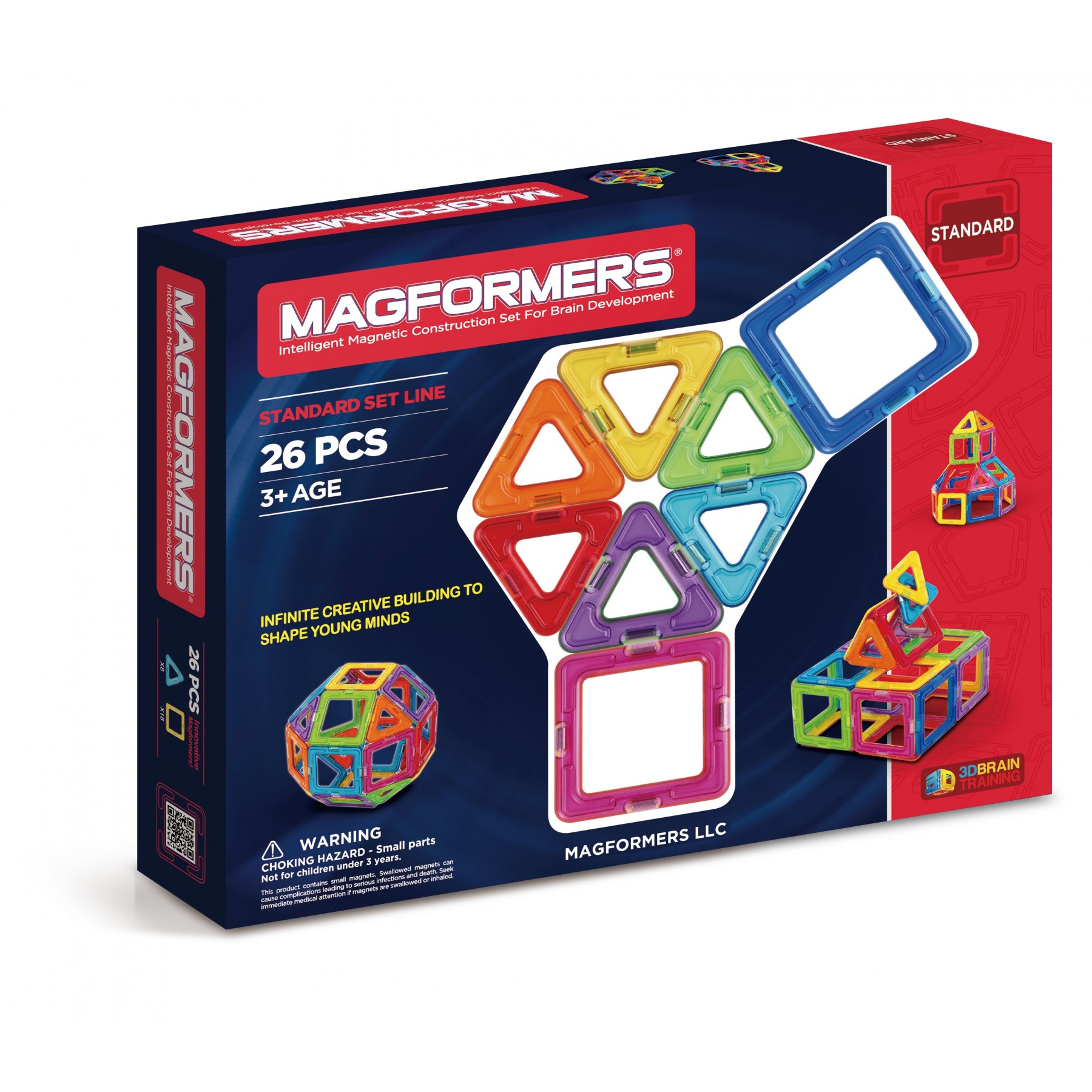 Magformers - Rainbow 26 Piece Set (3002-63087)