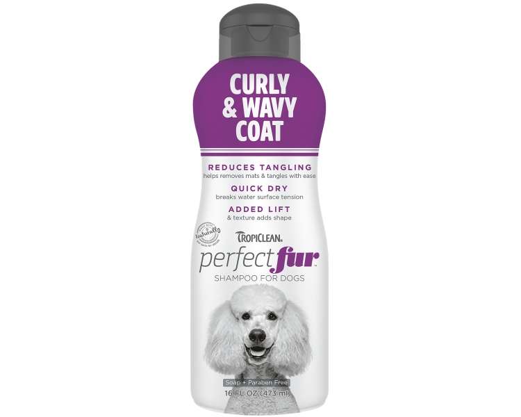 Tropiclean - Perfect Fur Curly & Wavy Coat Shampoo 473ml - (719.1810)
