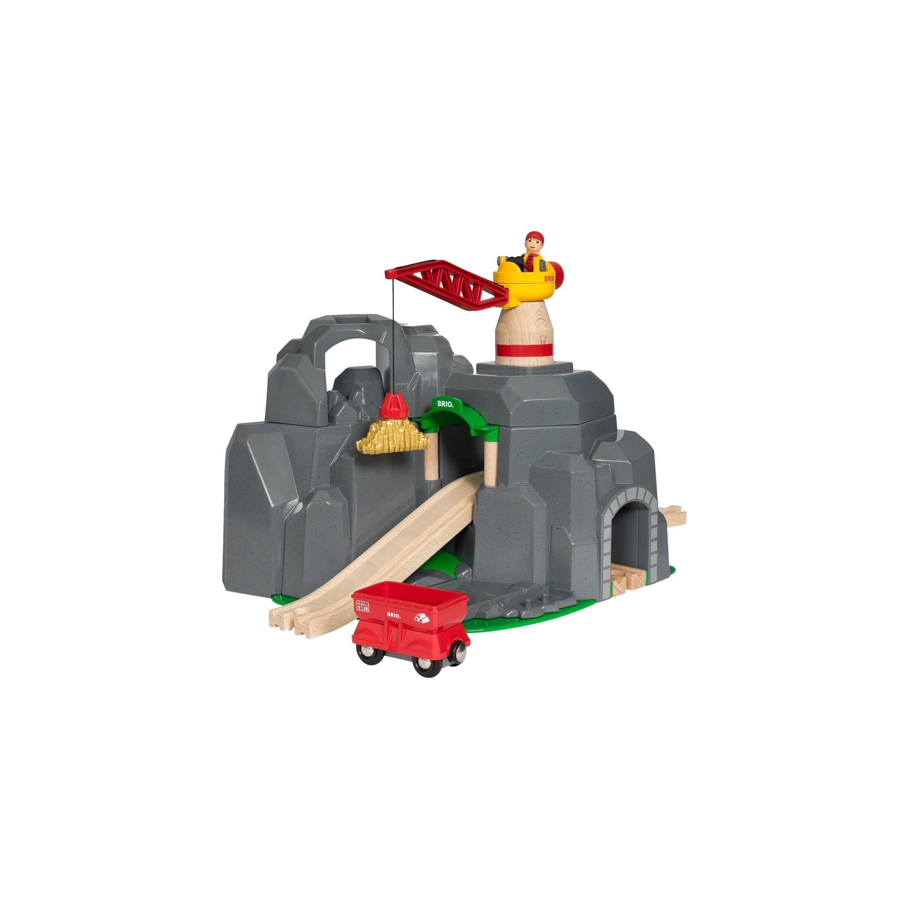 BRIO - Crane and Mountain Tunnel (33889)